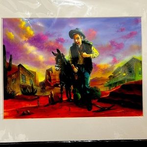 James Mulligan Ghost Town 75: Spirit of the West Lithograph Knotts Berry Farm
